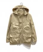 MACKINTOSH LONDONマッキントッシュ ロンドン）の古着「BERWICK メモリーストレッチフーデットブルゾン」｜ベージュ
