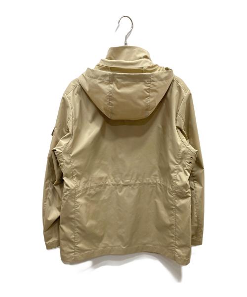 MACKINTOSH LONDON（マッキントッシュ ロンドン）MACKINTOSH LONDON (マッキントッシュ ロンドン) BERWICK メモリーストレッチフーデットブルゾン ベージュ サイズ:40の古着・服飾アイテム