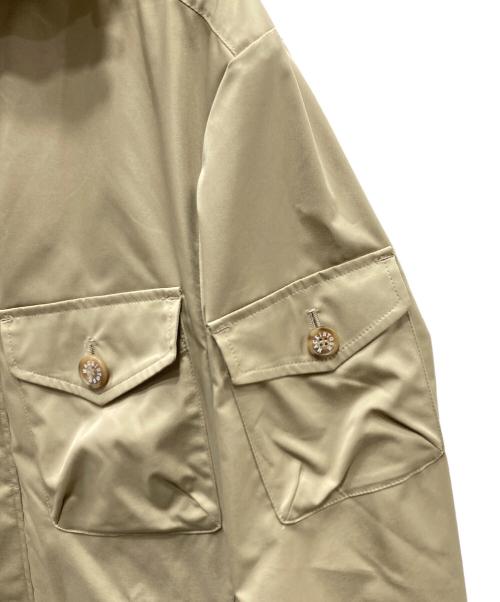 MACKINTOSH LONDON（マッキントッシュ ロンドン）MACKINTOSH LONDON (マッキントッシュ ロンドン) BERWICK メモリーストレッチフーデットブルゾン ベージュ サイズ:40の古着・服飾アイテム