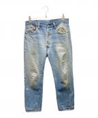 LEVI'Sリーバイス）の古着「501 66後期 デニムパンツ」｜ブルー