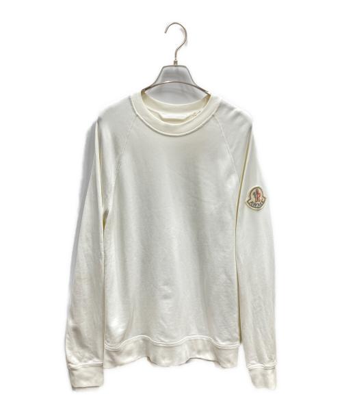 MONCLER GENIUS（モンクレール ジーニアス）MONCLER GENIUS (モンクレール ジーニアス) 1952 AWAKE NY プリントスウェット ホワイト サイズ:Mの古着・服飾アイテム