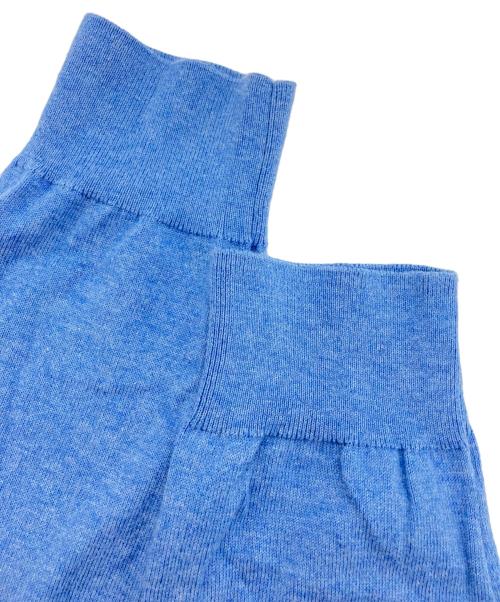 POLO RALPH LAUREN（ポロ・ラルフローレン）POLO RALPH LAUREN (ポロ・ラルフローレン) Vネックニット ブルー サイズ:Mの古着・服飾アイテム