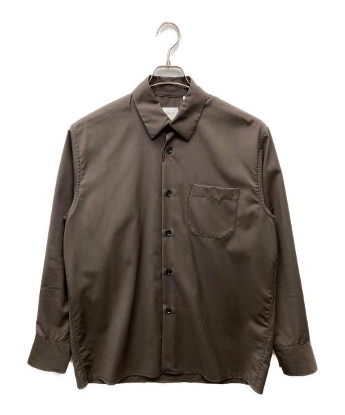 Bagutta（バグッタ）Bagutta (バグッタ) ウールシャツ カーキ サイズ:SIZE Sの古着・服飾アイテム
