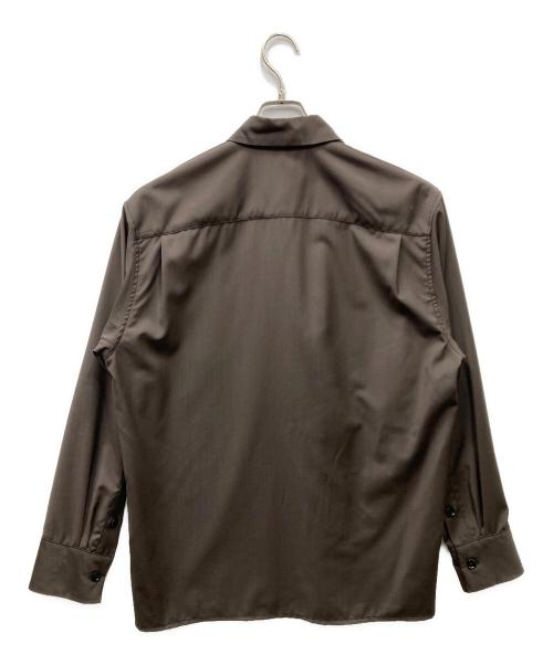 Bagutta（バグッタ）Bagutta (バグッタ) ウールシャツ カーキ サイズ:SIZE Sの古着・服飾アイテム