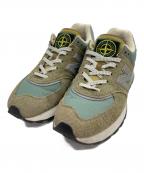 STONE ISLAND×NEW BALANCEストーンアイランド×ニューバランス）の古着「574 Legacy Dark Green /ローカットスニーカー」｜カーキ