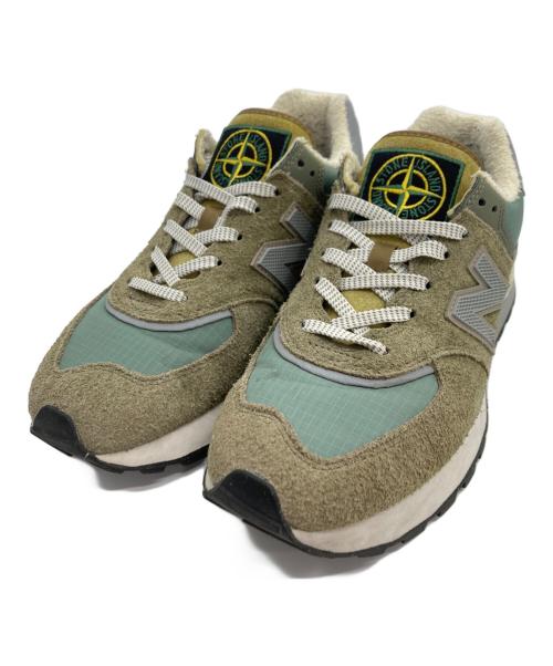 STONE ISLAND（ストーンアイランド）STONE ISLAND (ストーンアイランド) NEW BALANCE (ニューバランス) 574 Legacy Dark Green /ローカットスニーカー カーキ サイズ:27cmの古着・服飾アイテム