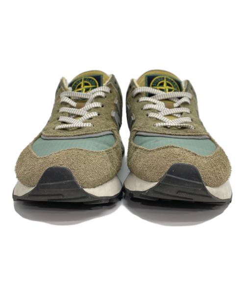 STONE ISLAND（ストーンアイランド）STONE ISLAND (ストーンアイランド) NEW BALANCE (ニューバランス) 574 Legacy Dark Green /ローカットスニーカー カーキ サイズ:27cmの古着・服飾アイテム