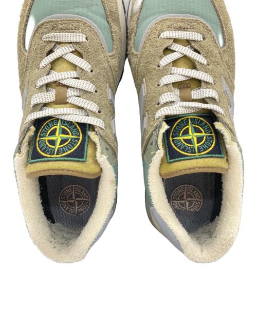 STONE ISLAND（ストーンアイランド）STONE ISLAND (ストーンアイランド) NEW BALANCE (ニューバランス) 574 Legacy Dark Green /ローカットスニーカー カーキ サイズ:27cmの古着・服飾アイテム