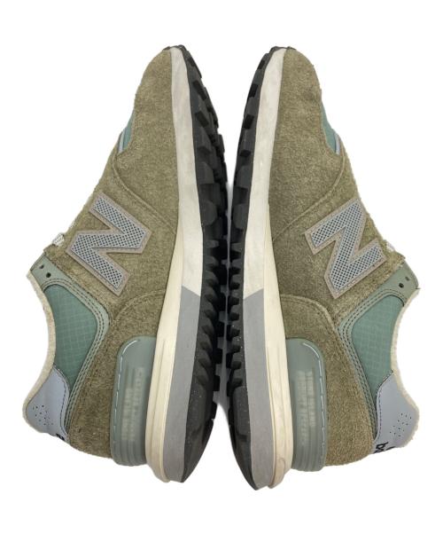 STONE ISLAND（ストーンアイランド）STONE ISLAND (ストーンアイランド) NEW BALANCE (ニューバランス) 574 Legacy Dark Green /ローカットスニーカー カーキ サイズ:27cmの古着・服飾アイテム