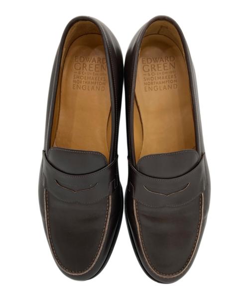 Edward Green（エドワードグリーン）Edward Green (エドワードグリーン) DUKE ローファー ブラウン サイズ:SIZE 8 1/2 E 137の古着・服飾アイテム