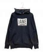 JANEジェーン）の古着「プルオーバーパーカー」｜ブラック