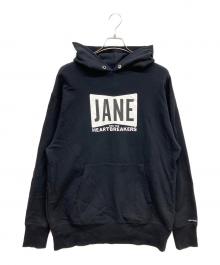 JANE（ジェーン）の古着「プルオーバーパーカー」｜ブラック
