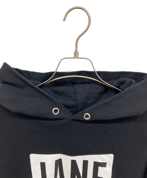 JANE（ジェーン）JANE (ジェーン) プルオーバーパーカー ブラック サイズ:Lの古着・服飾アイテム