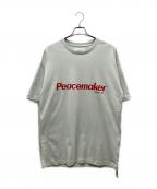 PEACEMAKER×OAMCピースメーカー×オーエーエムシー）の古着「Peacemaker Flower Tshirt/半袖カットソー」｜ブルー×レッド