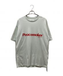 PEACEMAKER×OAMC（ピースメーカー×オーエーエムシー）の古着「Peacemaker Flower Tshirt/半袖カットソー」｜ブルー×レッド