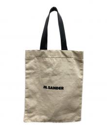 JIL SANDER（ジルサンダー）の古着「キャンバストートバッグ」｜アイボリー×ブラック