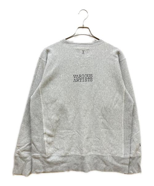 Champion（チャンピオン）Champion (チャンピオン) VARIOUS ARTISTS (ヴァリアス・アーティスト) REVERSE WEAVE ロゴスウェット グレー サイズ:SIZE XLの古着・服飾アイテム