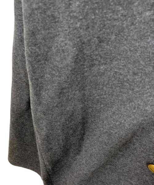 PLST（プラステ）PLST (プラステ) レーヨン混ニットジャケット グレー サイズ:Mの古着・服飾アイテム