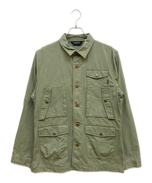 POLeR（ポーラー）POLeR (ポーラー) ミリタリージャケット グリーン サイズ:Sの古着・服飾アイテム