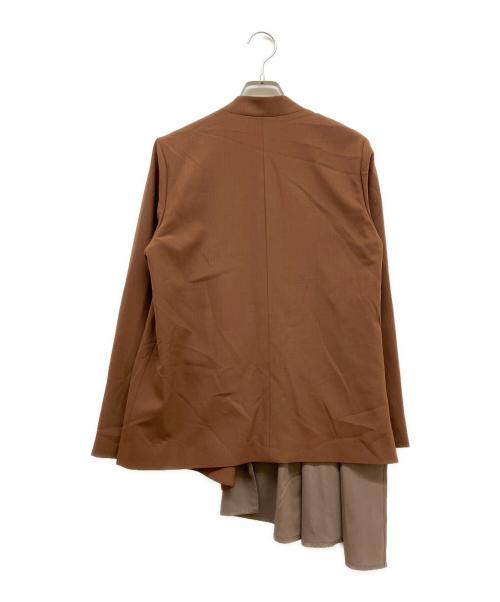 JUN OKAMOTO（ジュンオカモト）JUN OKAMOTO (ジュンオカモト) テーラードジャケット ブラウン サイズ:SIZE 34の古着・服飾アイテム