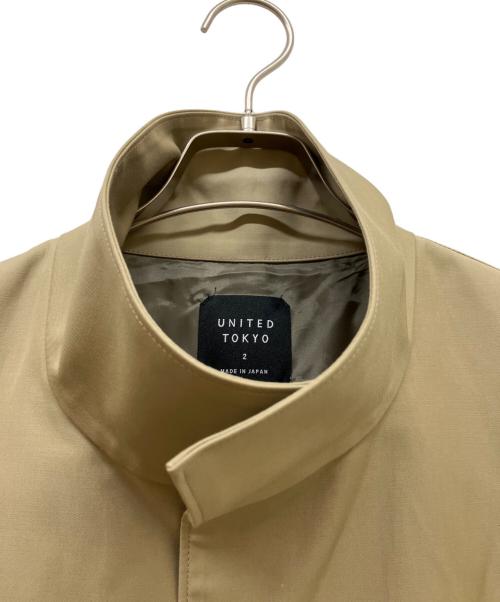 UNITED TOKYO（ユナイテッドトーキョー）UNITED TOKYO (ユナイテッドトーキョー) ステンカラーコート ベージュ サイズ:2の古着・服飾アイテム