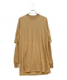 RickOwens DRKSHDW（リック・オウエンス ダークシャドウ）の古着「HUSTLER TEE」｜ベージュ