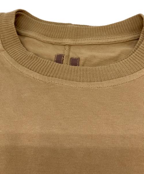 RickOwens DRKSHDW（リック・オウエンス ダークシャドウ）RickOwens DRKSHDW (リック・オウエンス ダークシャドウ) HUSTLER TEE ベージュ サイズ:SIZE Sの古着・服飾アイテム