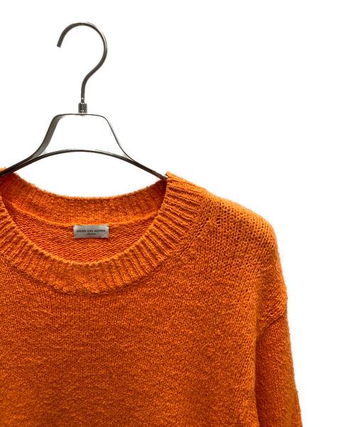 DRIES VAN NOTEN（ドリスヴァンノッテン）DRIES VAN NOTEN (ドリスヴァンノッテン) コットングラデーションニット オレンジ×ブラウン サイズ:Mの古着・服飾アイテム