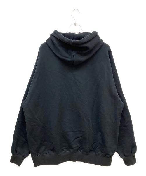 TENHALF（テンハーフ）TENHALF (テンハーフ) プルオーバーパーカー ブラック サイズ:Fの古着・服飾アイテム