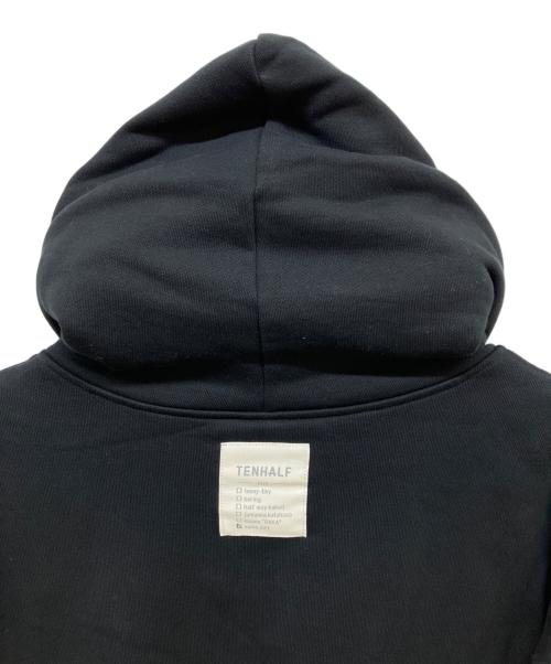 TENHALF（テンハーフ）TENHALF (テンハーフ) プルオーバーパーカー ブラック サイズ:Fの古着・服飾アイテム