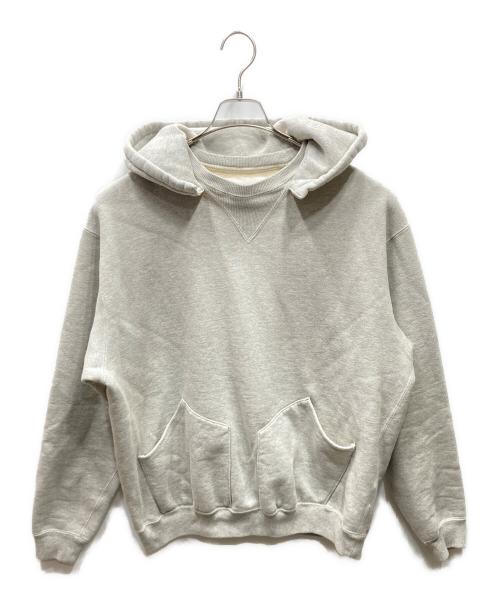 everyone（エブリワン）everyone (エブリワン) A.PRESSE (アプレッセ) Vintage Attached Hood Sweat Parka グレー サイズ:Lの古着・服飾アイテム