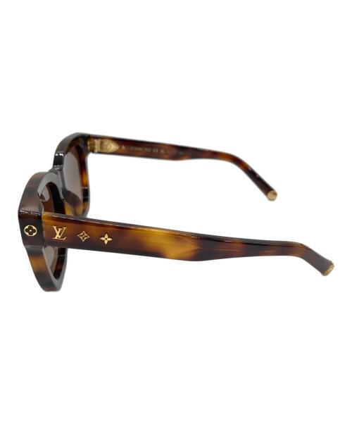 LOUIS VUITTON（ルイ ヴィトン）LOUIS VUITTON (ルイ ヴィトン) サングラス・マイ モノグラム・スクエア ブラウン サイズ:54□17-143の古着・服飾アイテム