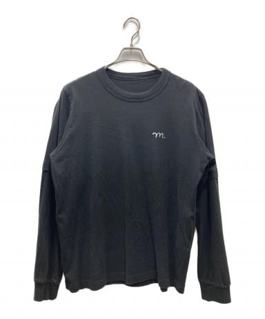 再値下げ中❗️sacai x MADSAKI長袖カットソー 中古・古着通販】sacai (サカイ) マッドサキ レイヤード長袖Tシャツ