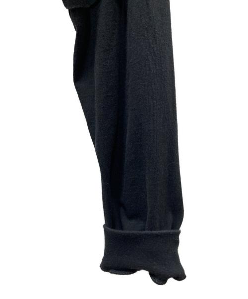 sacai（サカイ）sacai (サカイ) マッドサキ レイヤード長袖Tシャツ カットソー ブラック サイズ:SIZE 4の古着・服飾アイテム