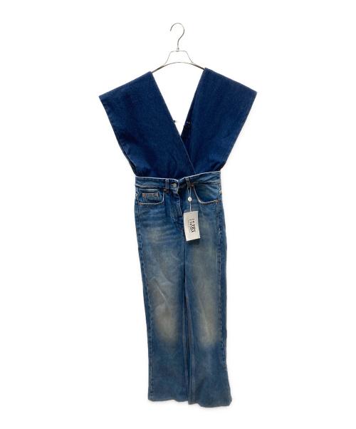 MM6 Maison Margiela 6（メゾンマルジェラ）MM6 Maison Margiela 6 (メゾンマルジェラ) オールインワン インディゴ サイズ:40の古着・服飾アイテム
