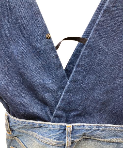 MM6 Maison Margiela 6（メゾンマルジェラ）MM6 Maison Margiela 6 (メゾンマルジェラ) オールインワン インディゴ サイズ:40の古着・服飾アイテム