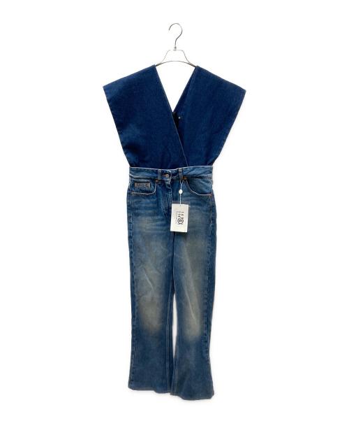 MM6 Maison Margiela 6（メゾンマルジェラ）MM6 Maison Margiela 6 (メゾンマルジェラ) オールインワン インディゴ サイズ:40の古着・服飾アイテム