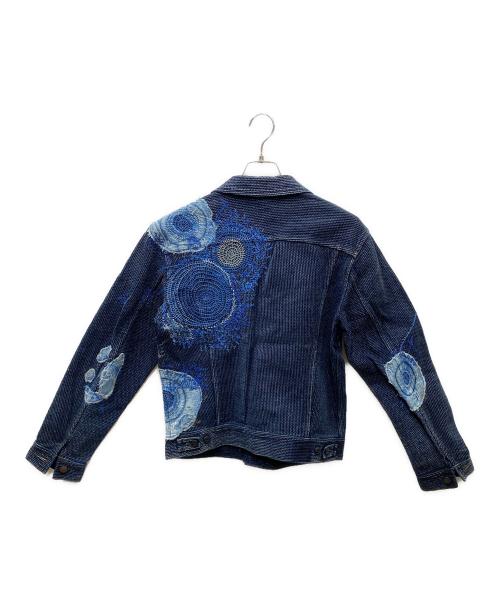KAPITAL（キャピタル）KAPITAL (キャピタル) KON-YA(藍屋) (コンヤ) KOUNTRY Century Denim Jacket 刺し子 デニムジャケット インディゴ サイズ:46の古着・服飾アイテム