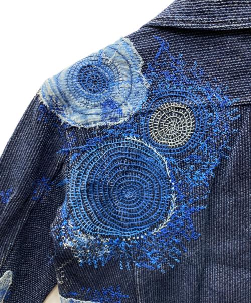 KAPITAL（キャピタル）KAPITAL (キャピタル) KON-YA(藍屋) (コンヤ) KOUNTRY Century Denim Jacket 刺し子 デニムジャケット インディゴ サイズ:46の古着・服飾アイテム