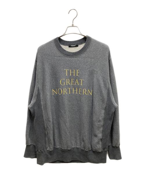 UNDERCOVER（アンダーカバー）UNDERCOVER (アンダーカバー) Twin Peaks オーバーサイズスウェット グレー サイズ:3の古着・服飾アイテム
