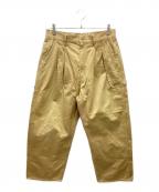 JUNYA WATANABE MAN×CarHarttジュンヤワタナベマン×カーハート）の古着「Painter Pants タックパンツ」｜ベージュ