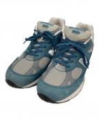 NEW BALANCEニューバランス）の古着「M991BSG スニーカー」｜ブルー×グレー