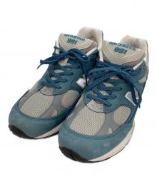 NEW BALANCE（ニューバランス）の古着「M991BSG スニーカー」｜ブルー×グレー