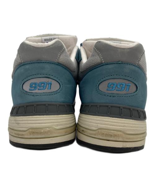 NEW BALANCE（ニューバランス）NEW BALANCE (ニューバランス) M991BSG スニーカー ブルー×グレー サイズ:9 1/2の古着・服飾アイテム