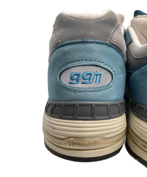 NEW BALANCE（ニューバランス）NEW BALANCE (ニューバランス) M991BSG スニーカー ブルー×グレー サイズ:9 1/2の古着・服飾アイテム