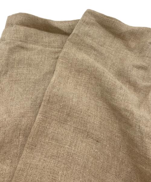 CATHRI（カスリ）CATHRI (カスリ) CATHRI HAORI リネンジャケット ベージュ サイズ:SIZE Lの古着・服飾アイテム