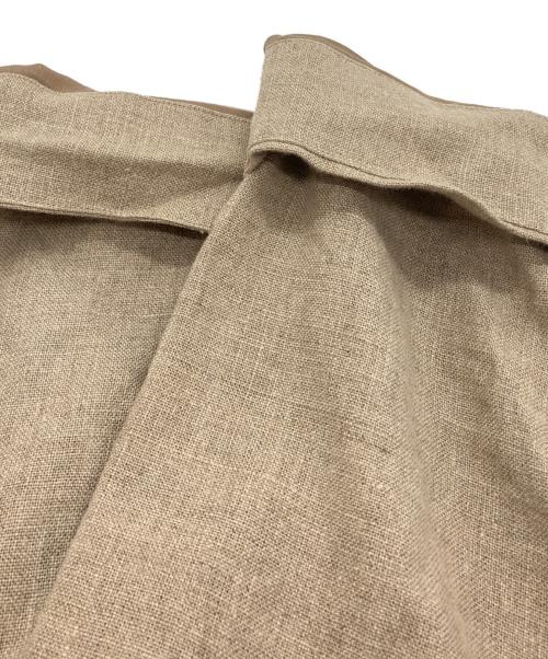 CATHRI（カスリ）CATHRI (カスリ) CATHRI HAORI リネンジャケット ベージュ サイズ:SIZE Lの古着・服飾アイテム