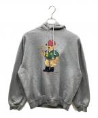 POLO RALPH LAURENポロ・ラルフローレン）の古着「90s ポロベアパーカー」｜グレー