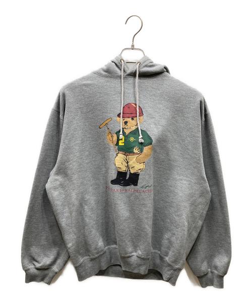 POLO RALPH LAUREN（ポロ・ラルフローレン）POLO RALPH LAUREN (ポロ・ラルフローレン) 90s ポロベアパーカー グレー サイズ:SIZE Lの古着・服飾アイテム