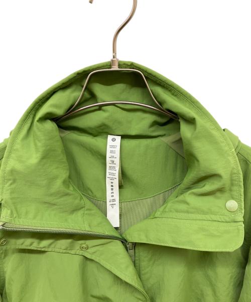 LULULEMON（ルルレモン）LULULEMON (ルルレモン) Allways Effortless ジャケット グリーン サイズ:6の古着・服飾アイテム